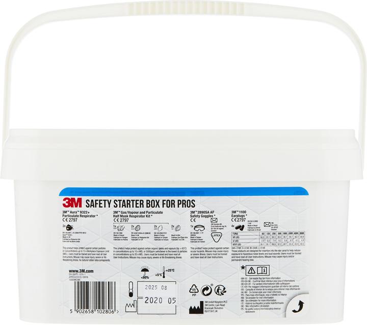 Productafbeelding 3M Veiligheidsbox 1000MC (FFP2, 1 x)