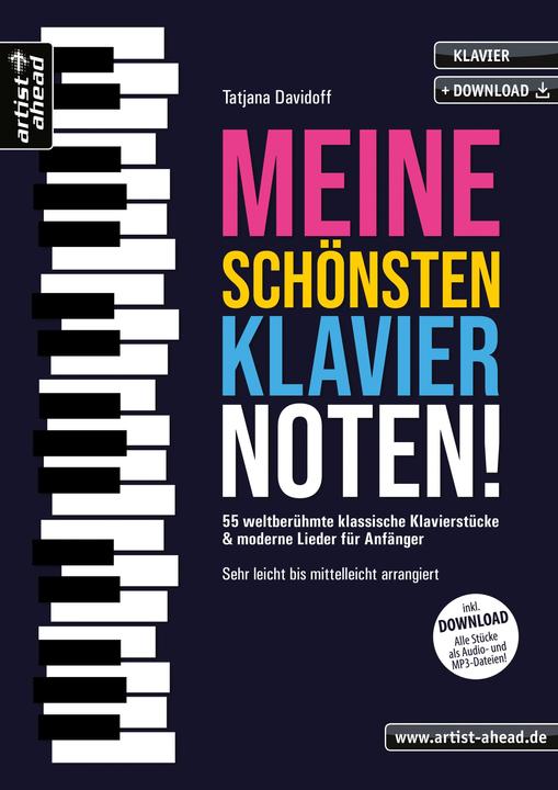 Etichetta energetica Meine schönsten Klaviernoten! (Tedesco, Tatjana Davidoff, 2022)