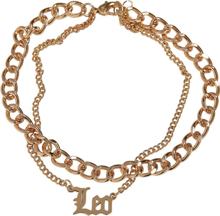 Immagine prodotto Urban Classics Cavigliera d'oro dello zodiaco - 17154 (20% acciaio inox, 80% Ferro)