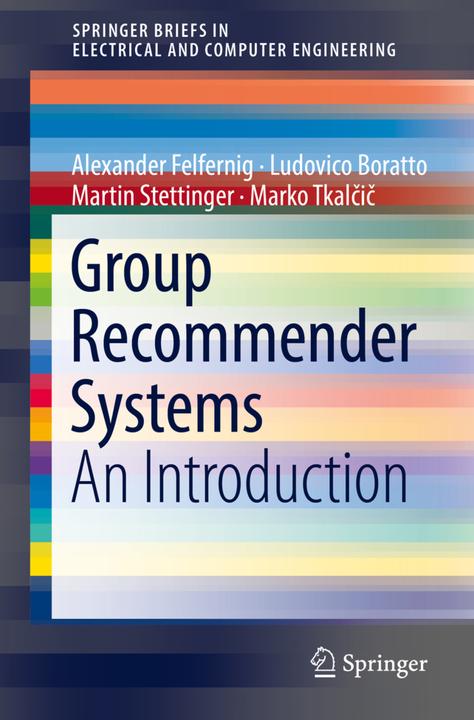 Energie-Label Group Recommender Systems (Niederländisch, Marko Tkalcic, Martin Stettinger, Ludovico Boratto, Alexander Felfernig, 2018)