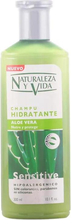 NaturVital CHAMPU SENSITIVE hidratante 300 ml (300 ml, Flüssiges Shampoo)