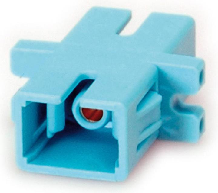 Produktbild Roline LWL-Adapter SC Simplex, Multimode PB (S/UTP, CAT6, 0.11 m)