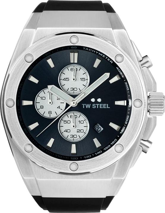 Image du produit TW-Steel CE4100 CEO Tech Chronographe Montre Homme 44mm 10ATM (Chronographe, 44 mm)