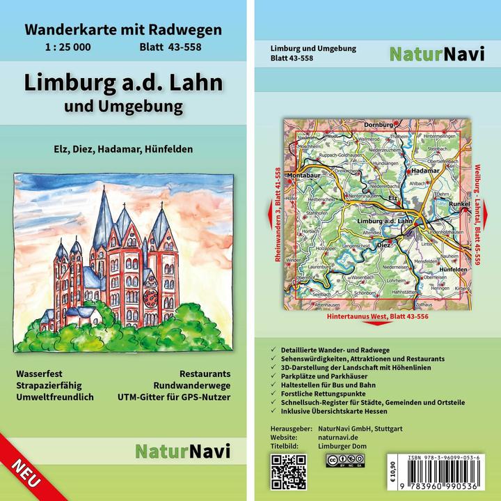 Image du produit Dossier de randonnée NaturNavi. Limbourg a.d.Lahn U