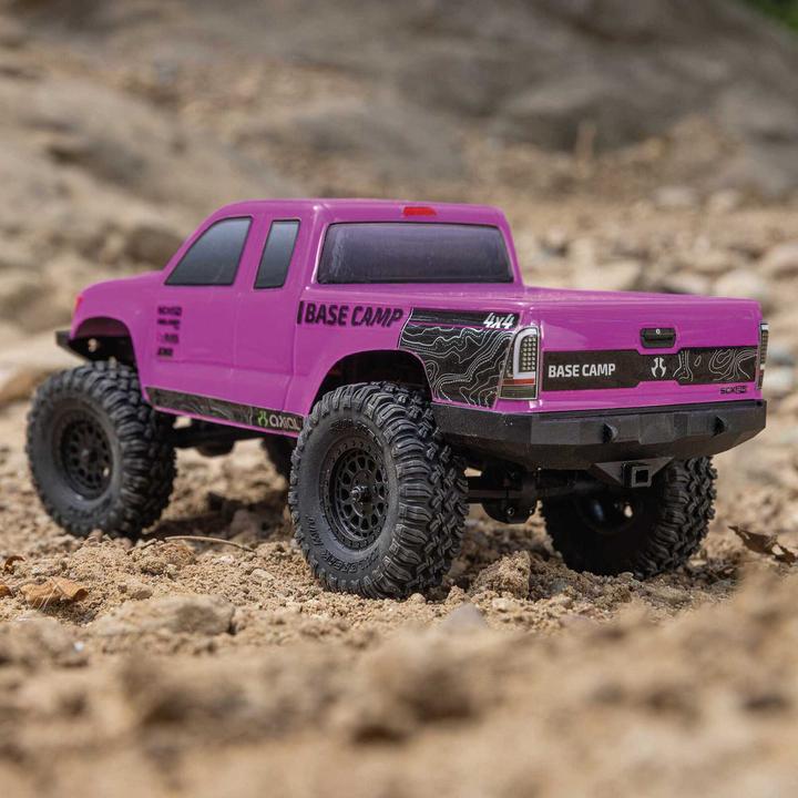 Produktbild Axial Rock Crawler SCX24 Base Camp 4WD, Pink RTR 1:24 (RTR Ready-to-Run)