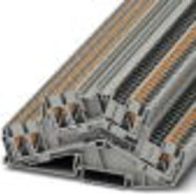 Produktbild Phoenix Contact PTTBS 2,5-TWIN 3210600 Doppelstockklemme 0.14 mm² 2.50 mm² Grau 50 St.