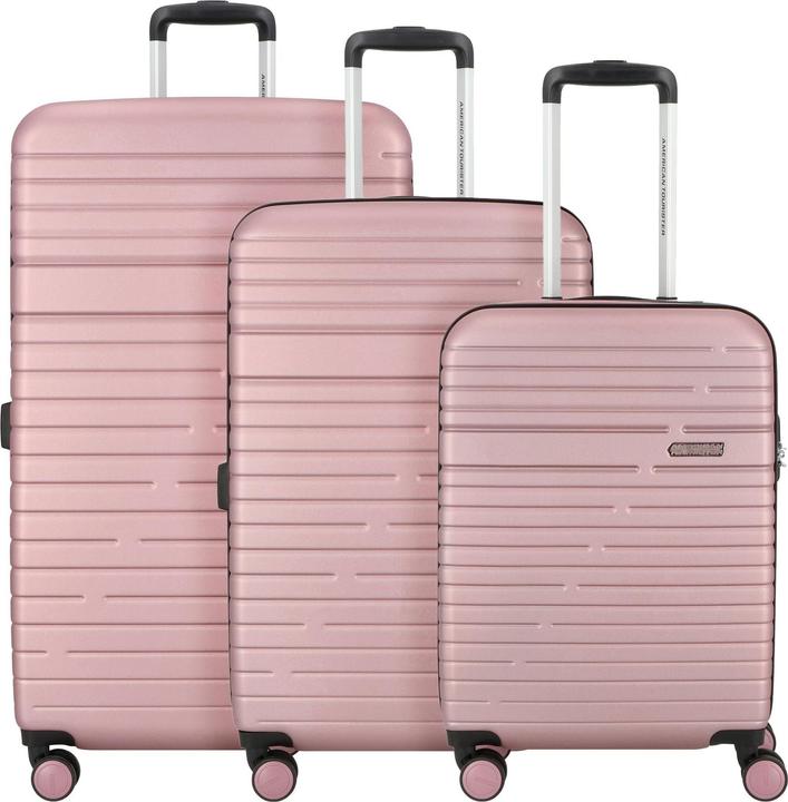 Produktbild American Tourister Aero Racer 4 Rollen Kofferset 3-teilig mit Dehnfalte (204 l, XL (ab 115l))
