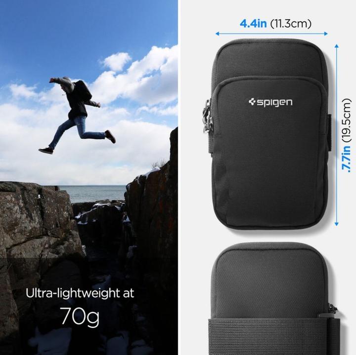 Produktbild Spigen Dynamic Shield Armband czarny/ black opaska na ramię AMP04617