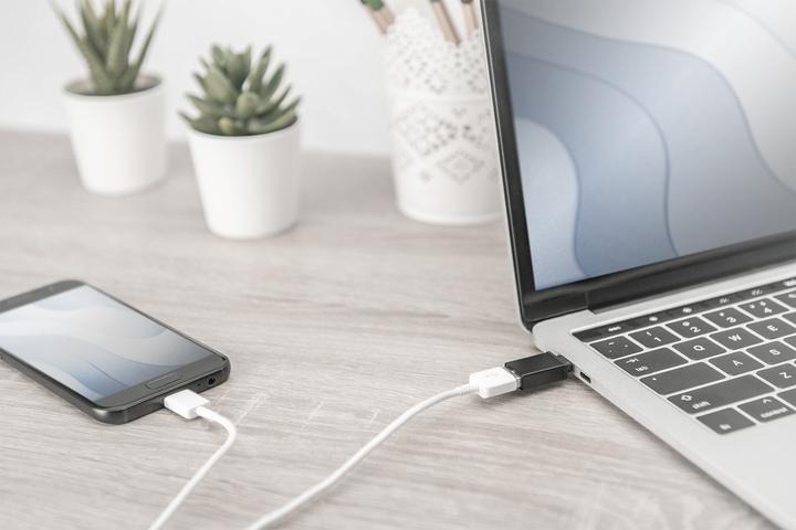 Actual product image Digitus AK-300506-000-S (USB-A, USB-C, 19.70 cm)