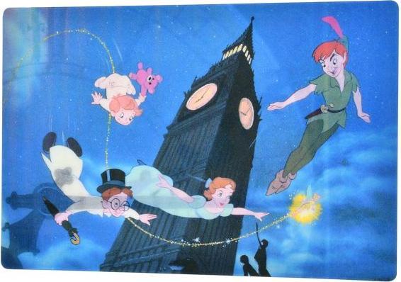 Image du produit Disney Peter Pan Postkarte Uhrwerk Lenticular