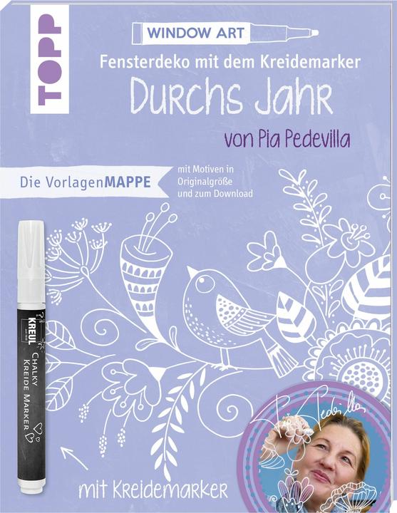 Fensterdeko durchs Jahr mit dem Kreidemarker mit Pia Pedevilla (Allemand, Pia Pedevilla, 2018)