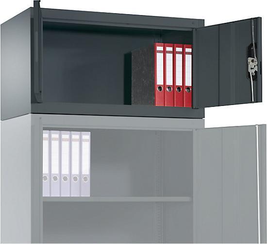 Image du produit C+P Armoire en acier avec portes battantes (100 x 42 x 50 cm)