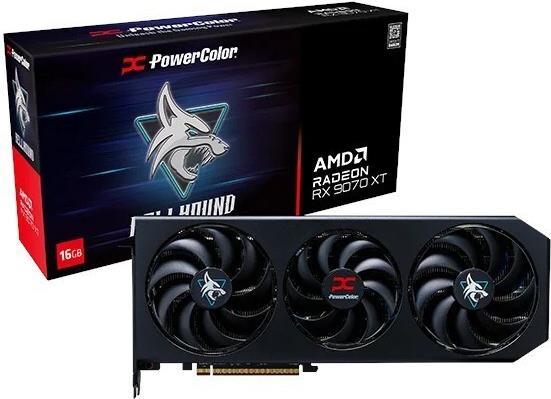 Produktbild Powercolor Radeon RX 9070 XT OC Hellhound (16 GB)