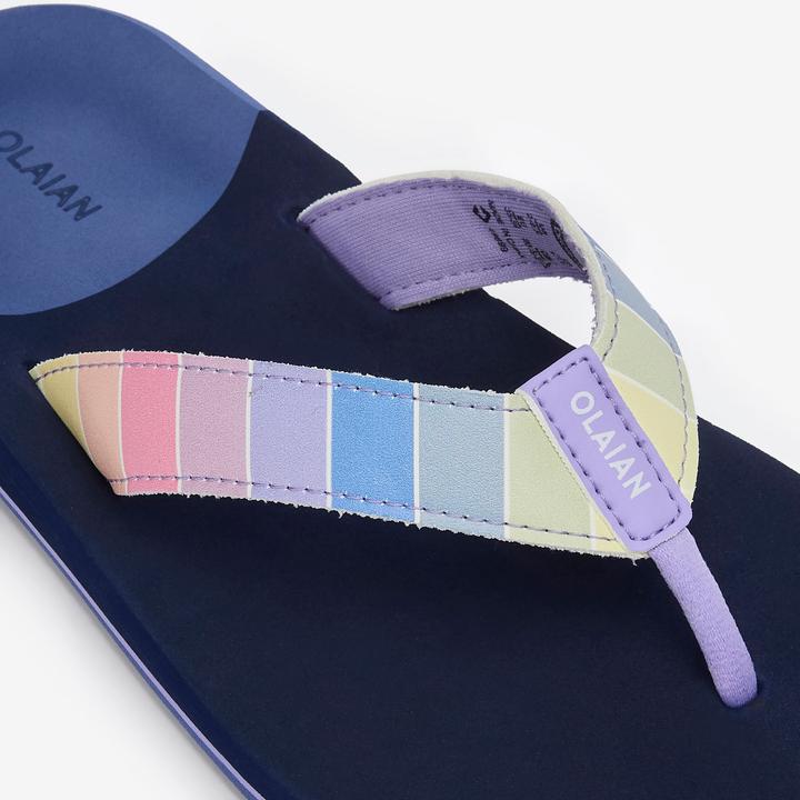 Olaian Zehensandalen Kinder 550 Rainbow