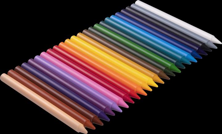 Produktbild Jovi Kredki świecowe Plasticolor 24 kolory uniw (24 Farben, 1 x)