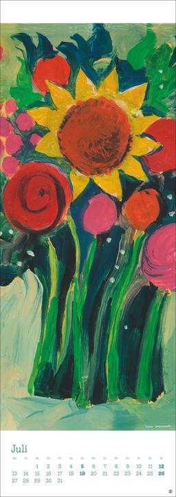 Produktbild Rosina Wachtmeister Vertical Kalender 2026 (24,5 x 69 cm, Deutsch)