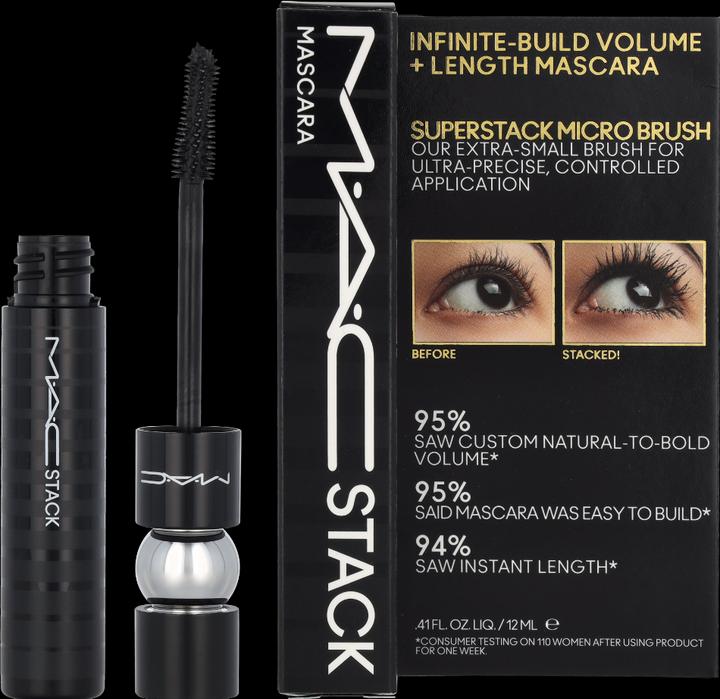 Actual product image MAC Cosmetics MACSTACK Mascara Micro Brush (Black)