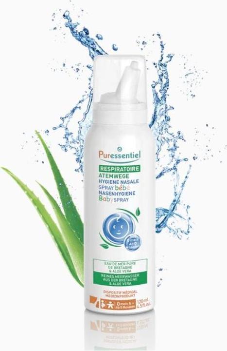 Produktbild Puressentiel Nasenh Sp Bab aloe ve 120ml (1 Stück)