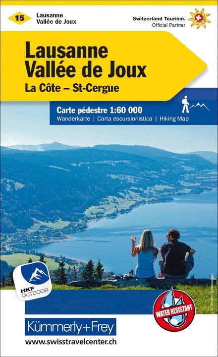 Produktbild Wanderkarte Lausanne-Vallée de Joux
