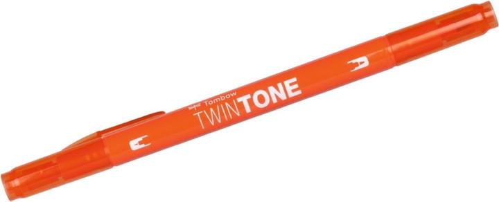 Produktbild Tombow Twintone Fasermaler (76, charrot orange, 1 x)