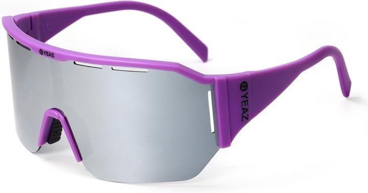 Immagine prodotto Yeaz Occhiali SUNVIBE Sport viola opaco / argento a specchio (Lilla, Argento)