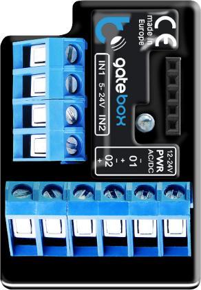 Actual product image BleBox is an app controlled WiFi entrance and garage door manager