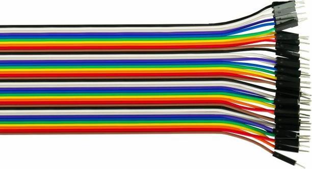 Image du produit Kabelmeister Cavalier Wire 40 broches fils séparables pour Arduino, Raspberry Pi etc, mâle à mâle
