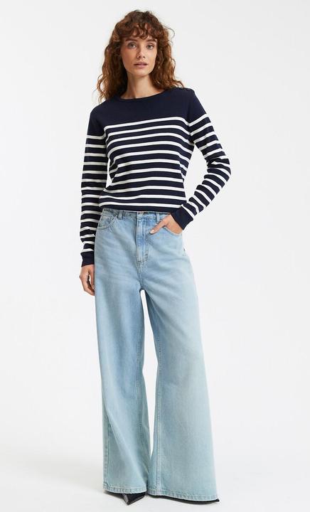 Actual product image La Redoute Collections Organic cotton sailor jumper (L)