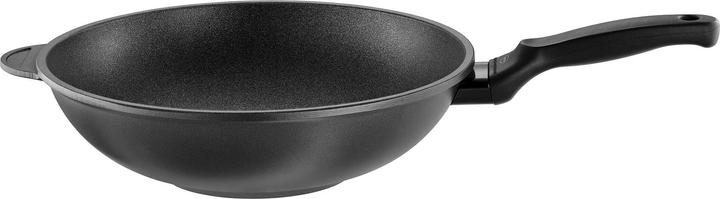Rösle Wok CADINI Stahlgrau (32 cm, Wok Pfanne, Aluminium)