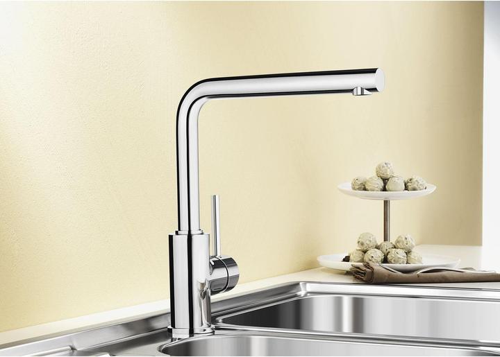 Image du produit Blanco MILA chrome HD (bec en L)