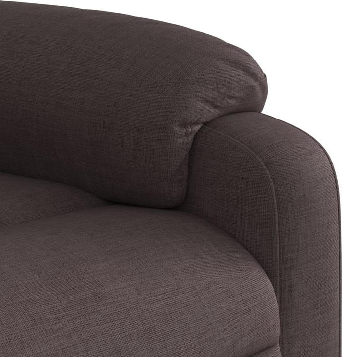 Produktbild VidaXL Massagesessel Dunkelbraun Stoff,Farbe: Dunkelbraun,Material