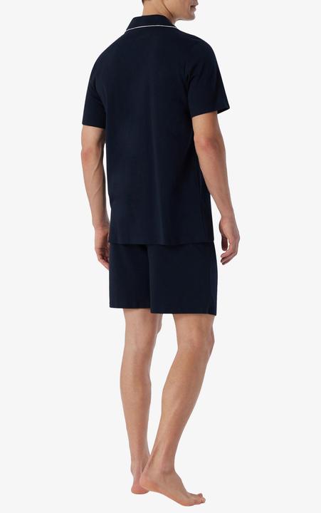 Produktbild Schiesser Pyjama "Fine Interlock" marine (52)