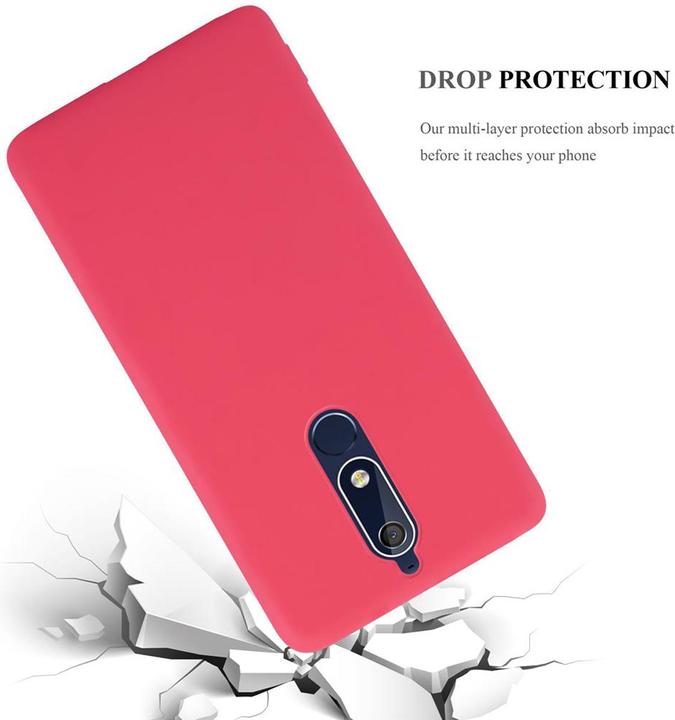 Productafbeelding Cadorabo TPU Candy Cover (Nokia 5.1)