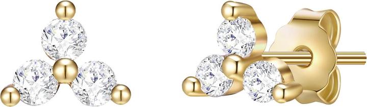 Lulu & Jane Damen Ohrringe Messing - 35644 (Messing)