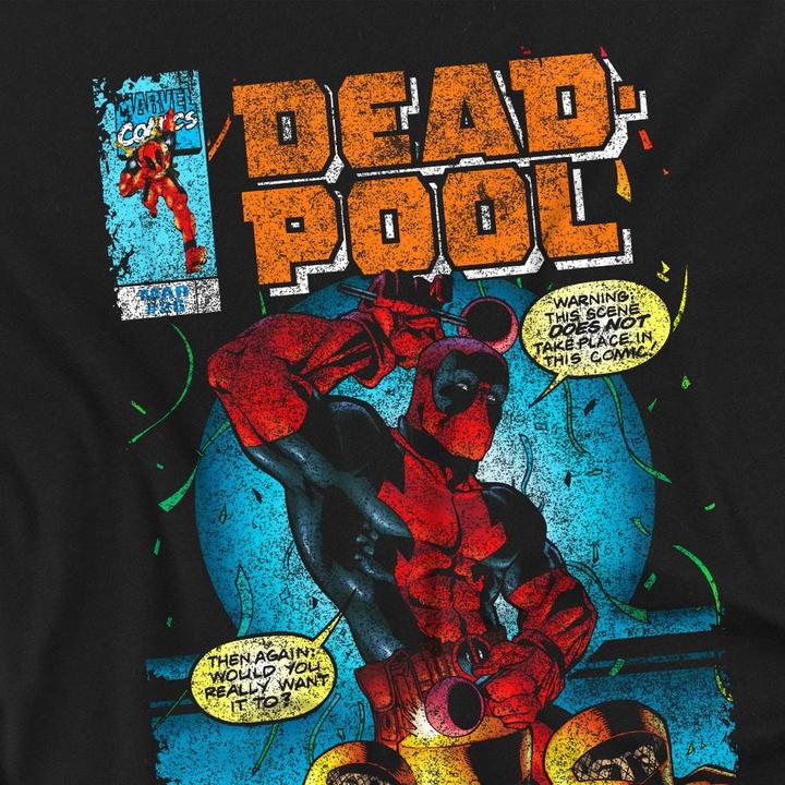 Immagine prodotto Deadpool Would You Want It Maglietta Copertina Fumetti Uomo (L)