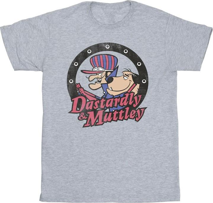 Universal Textiles Dastardly And Mutley Circle TShirt