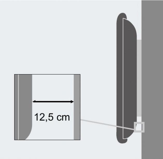 Immagine prodotto Techly staffa a parete fissa (Muro, 37", 35 kg)