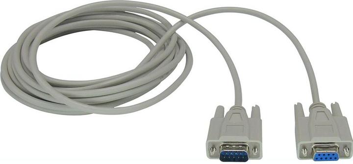 Actual product image RND Electronics Serial cable D-SUB 9-pin male - D-SUB 9-pin female 5m Grey (5 m)