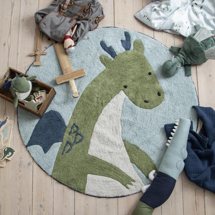 Actual product image Sebra Fabric Animal, Blaze the Dragon (24 cm)