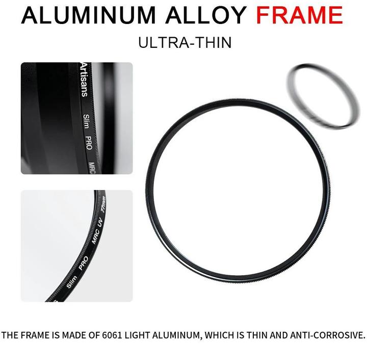 Produktbild 7artisans Objektivfilter MRCUV – 62 mm (62 mm, UV-Filter, 62 mm)