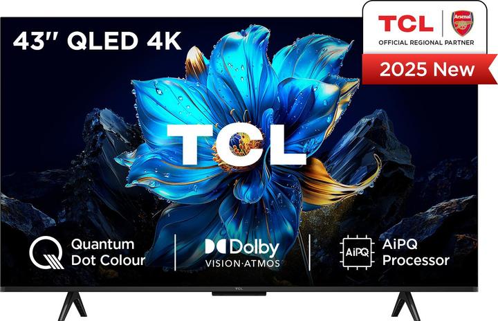 Actual product image TCL 43P7K (43", QLED, 4K, 2025)