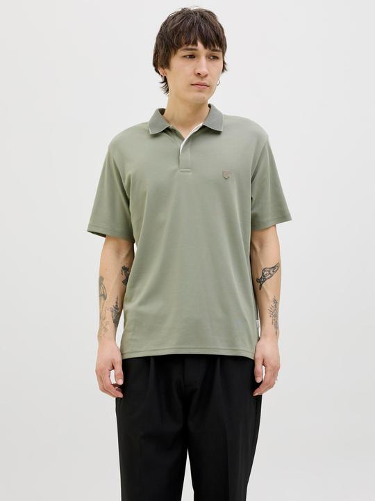 Produktbild Jack & Jones Einfarbig Hemdkragen Poloshirt Poloshirt (M)