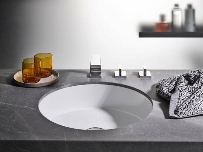 Produktbild Alape Unterbaubecken UB.KE400, rund Ø 39,4cm, 3225501000, weiss (475 mm, 394 mm)