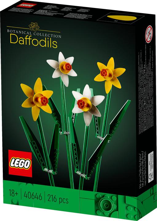 Immagine prodotto LEGO Collezione botanica - Narcisi (40646, LEGO Icons, Set LEGO rari)