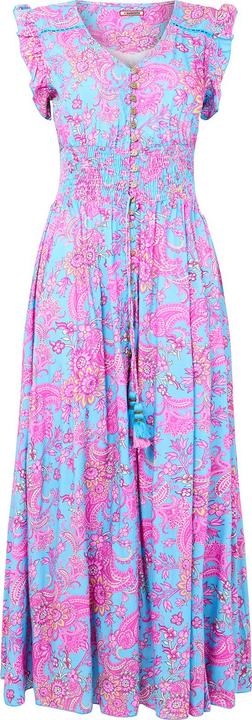 Joe Browns PETITE Paisley Shirred Maxi Dress (46)