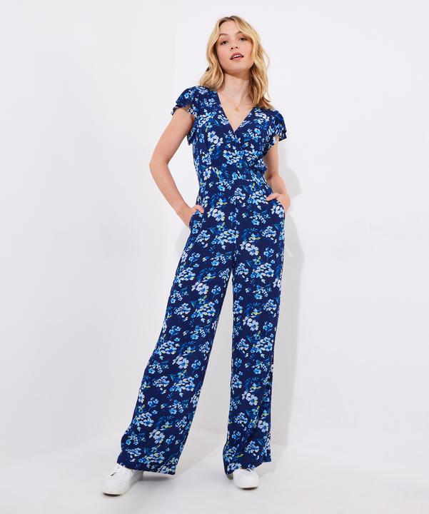 Actual product image Joe Browns Floral V-Neck Jumpsuit (40)