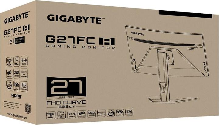 Actual product image Gigabyte G27FC A (1920 x 1080 pixels, 27")
