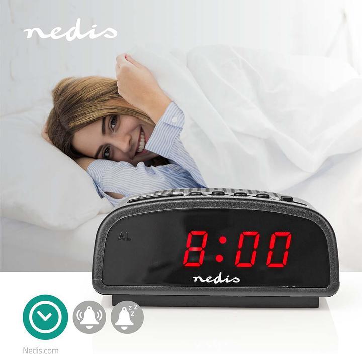 Produktbild Nedis Digital-Schreibtisch-Wecker