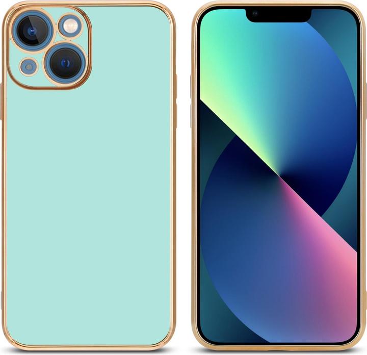 Produktbild Cadorabo Hülle für Apple iPhone 13 MINI im TPU mit Kameraschutz LM130 Style (Apple iPhone 13 mini)