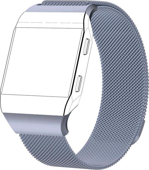 Produktbild Cover-Discount Fitbit Ionic - Milanese Edelstahl Armband grau (Edelstahl)